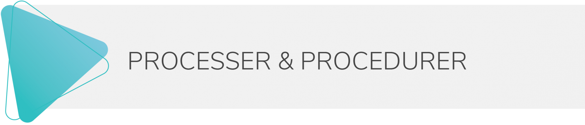 Processer og procedurer